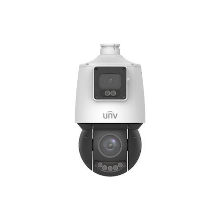 Uniview 4MP+4MP Starlight Full Spectrum Intelligence 4 Inch Twin-Lens Dome IPC94144SFW-X25-F40C